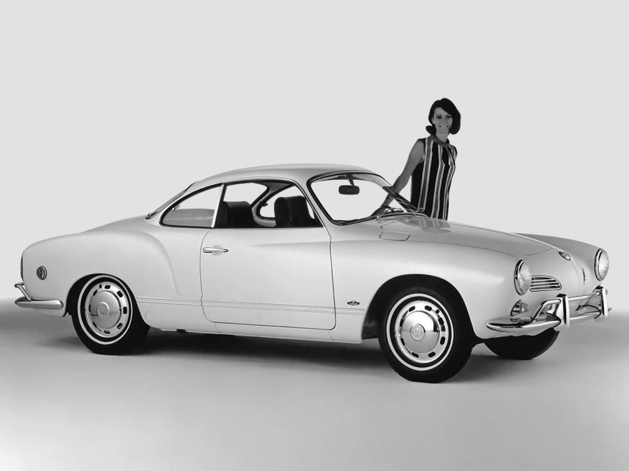 Volkswagen Karmann-Ghia Coupe (Typ 14) 1955 года  (фото 25 из 28)